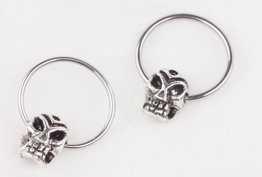 Ghost Head Nose Ring Foreign Trade Fake Nose Nail Nose Ring Piercing Jewelry